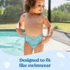 Size 4 Disposable Swim Diapers – 13 Count, Fits 24–34 lbs, Leak Guards & Stretch Waistband for Pool or Beach
