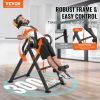 VEVOR Inversion Table, 300lbs Capacity Heavy Duty Inversion Table, Decompression Back Stretcher Machine, Strength Training Equipment with Headrest